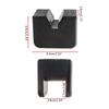Rubber Slotted Jack Stand Pads Pinch Weld- Jack Adapter Car Lift Pinch Block Easy Installs Suitable for 2 to 3 Tons Jack