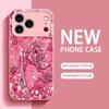 Romantisches Frankreich Madame Schutz Handyhülle Glas Handyhülle für iPhone 17 16 15 14 13 12pm Pro Plus Stoßfestes Handy Weiblich