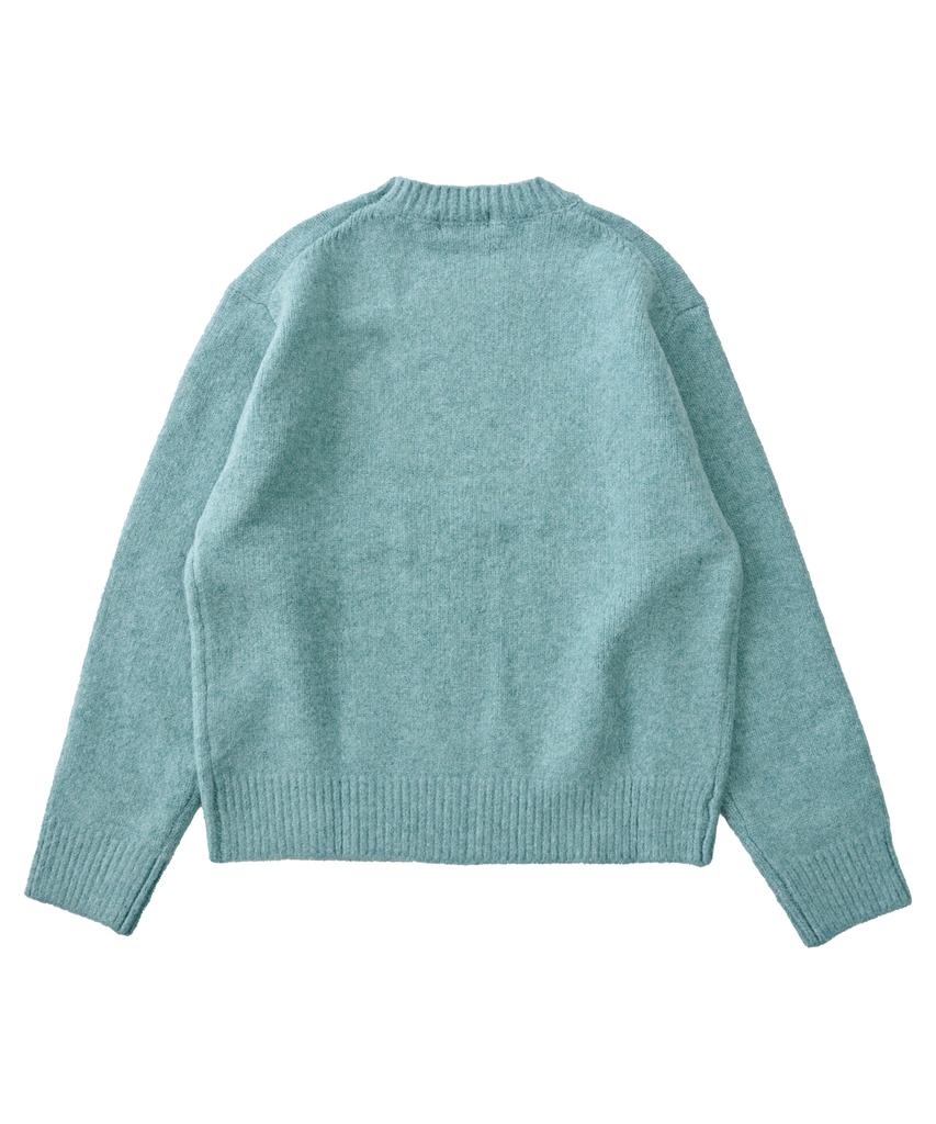 ANALOG MOOD Daily Angora Round Knit (Mint)