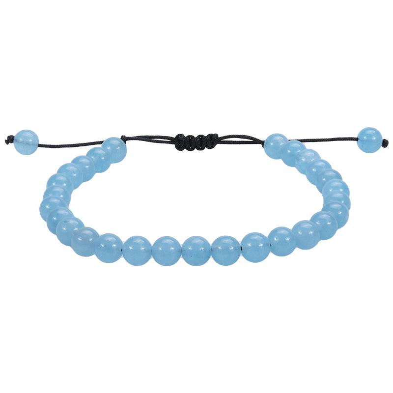 Fashion Natural Stone Tiger Eye Bracelet Lava Rock Bracelet Stress Relief Bracelets Unisex Jewelry Gifts