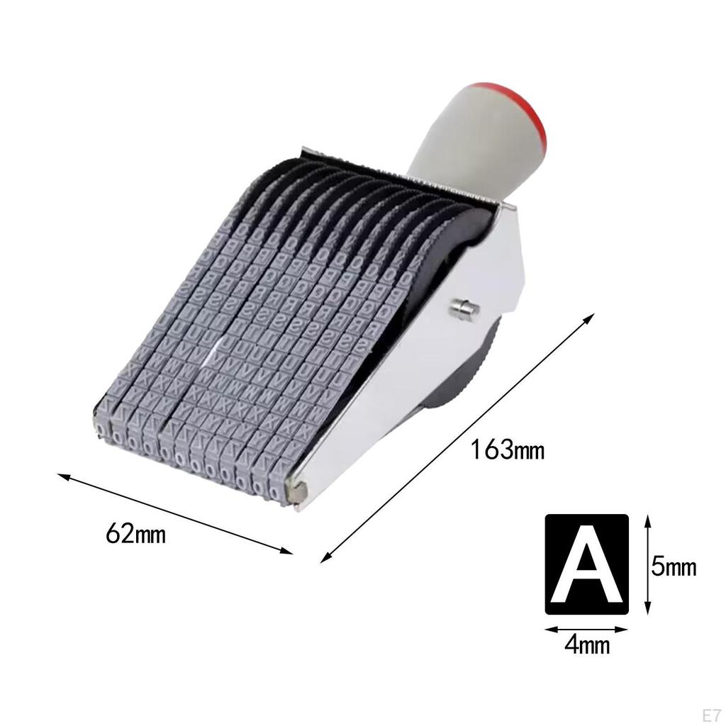 Business Number Stamp Roller for Document Planning And Crafting
