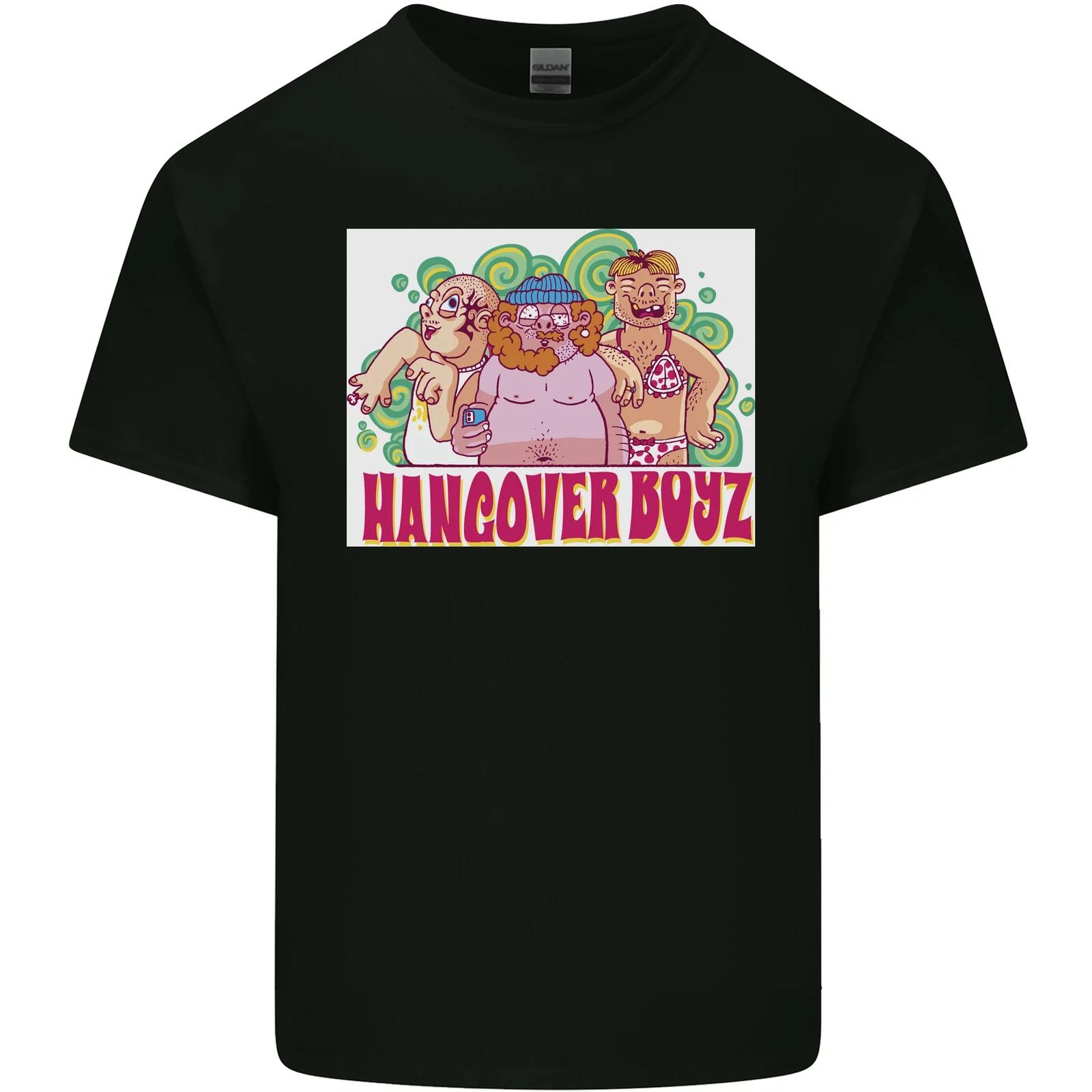 Hangover Boyz Stag Do Doo Funny Beer Kids T-Shirt Childrens 4XL