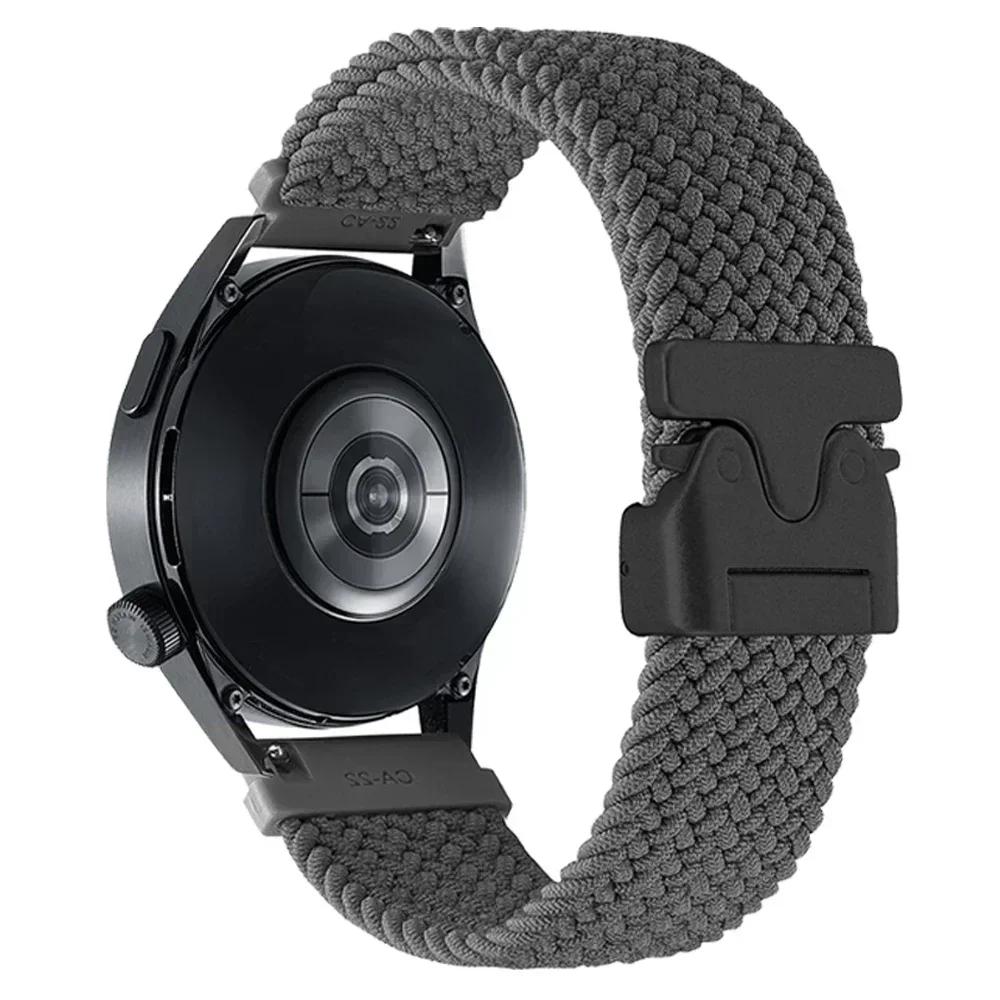 20mm 22mm Nylon Magnetic Buckle Band For HUAWEI WATCH 5 4 GT 5 Pro GT 3/4/5 Ultimate Strap Honor MagicWatch 2 46mm GS 3 Bracelet