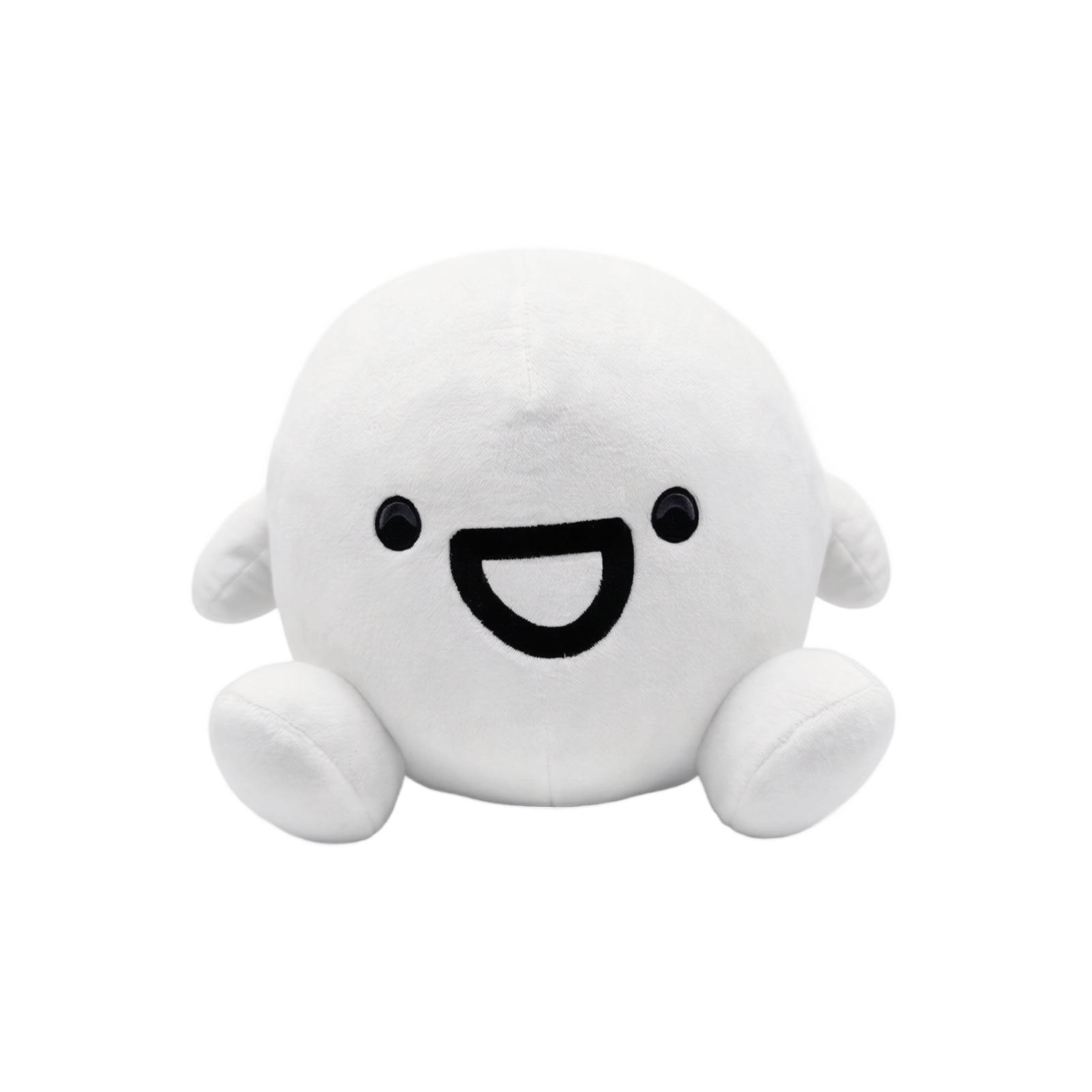 

Plush Stuffed Toy Soft Round Character Plush Doll with Embroidered Facial Features and Small Limbs for Home Office Decoration One Size