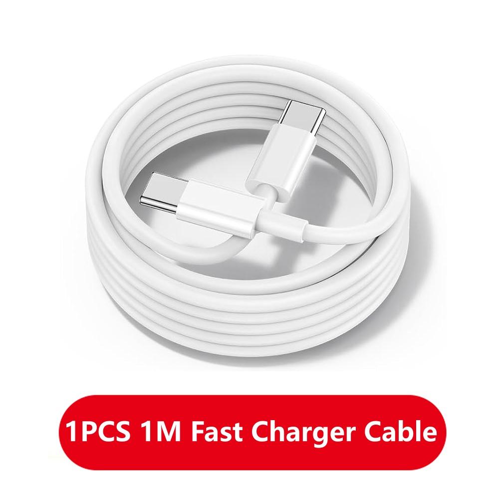 1-3PCS USB C Cable to USB C 120W Fast Charging Charger Cable Supports Fast Charging For iPhone 17 16 Samsung Huawei Xiaomi Etc