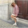Fall Winter Fashion Female Casual Outerwear Vintage Korean Long Sleeve Jacket Floral Print Thickened Cotton Coat Quilted Stand Collar Loose