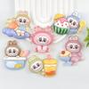 Cartoon Luminous Resin Accessories: Dessert Figures for Phone Cases, Hair Clips, Water Cups, Shoe Buckles, and Ornaments