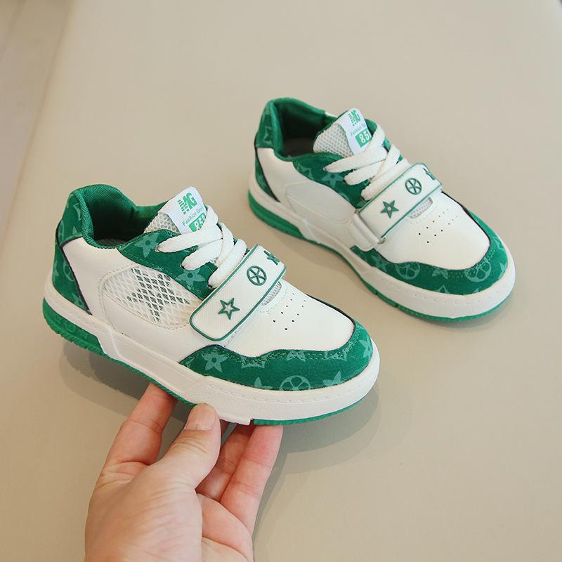 

детские кеды, спортивная обувь для мальчиков и девочек 35 зелёный