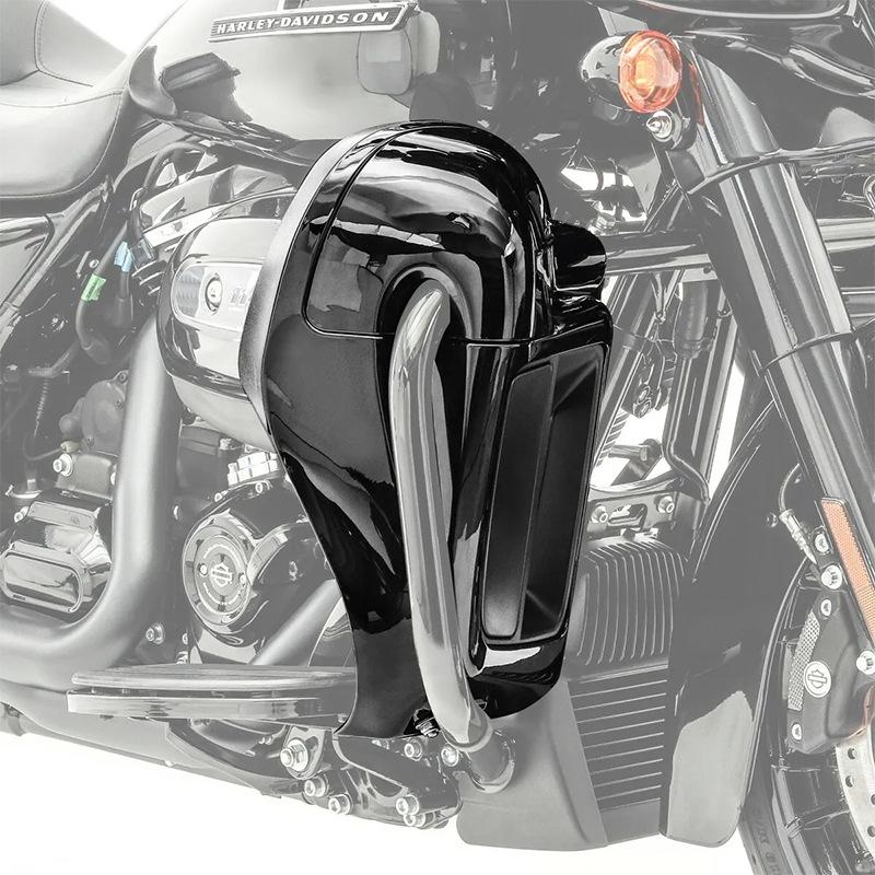 Harley-Davidson Sportster & Softail 2014-2023 Black Motorcycle Leg Guards