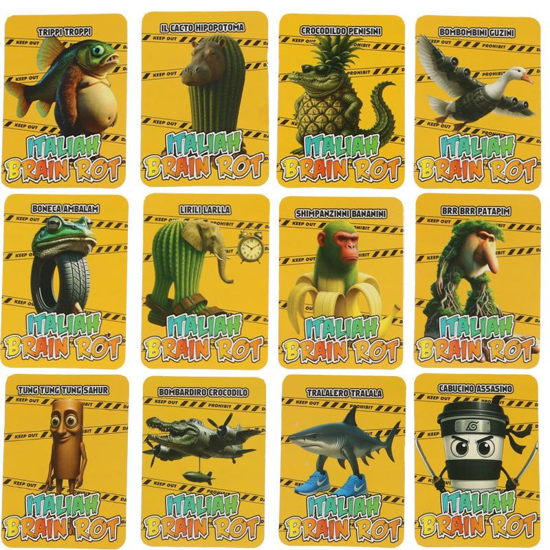 Al Brainrot Italian Blind Bag Action Figure Model Toy Anime Decoration Gift Kids