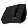 Durable And Safe Unisex Wristband Coin Keys Storage Zipper Pocket Sport Wrist Wallet Gym Running (Black)