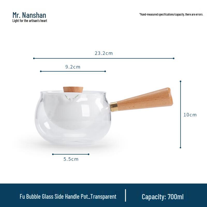 

Nanshan Xiansheng Fu Paopao Heat-Resistant Glass Teapot