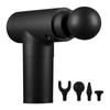Deep Tissue Massager Mini 6 Gear Rechargeable 1500mAh High Frequency Muscle Massager with 4 Massage