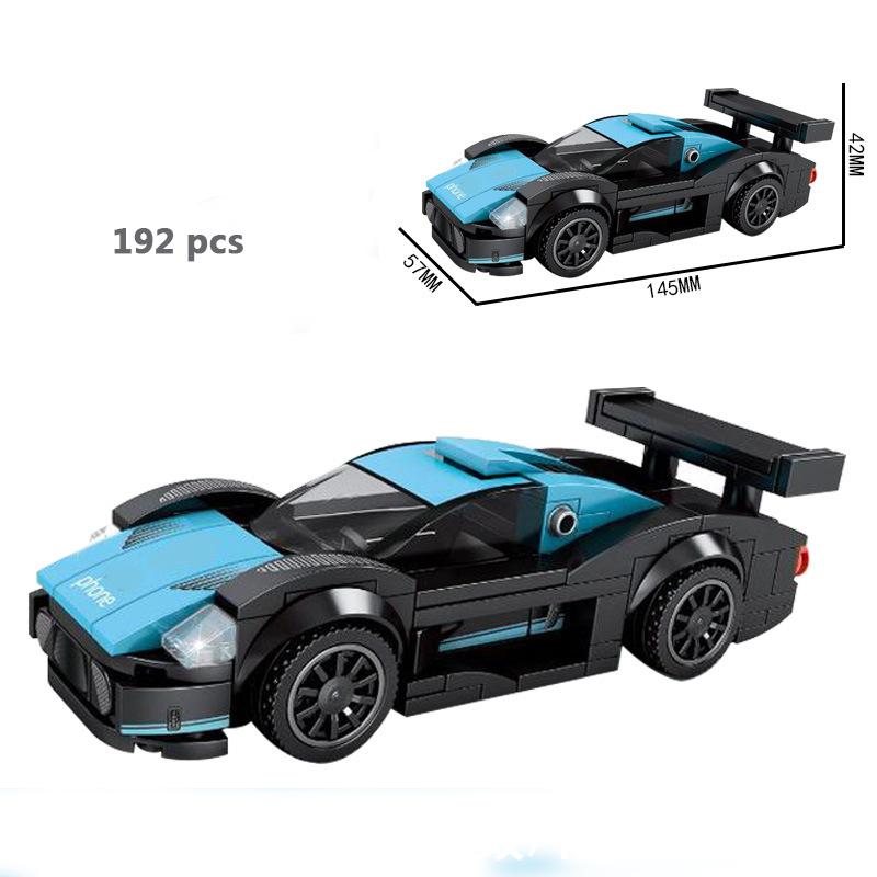 For Technical City Speed Champions Sports Car Racing Car Super Racers Figures Building Blocks Bricks Garage Toys Gifts Friends
