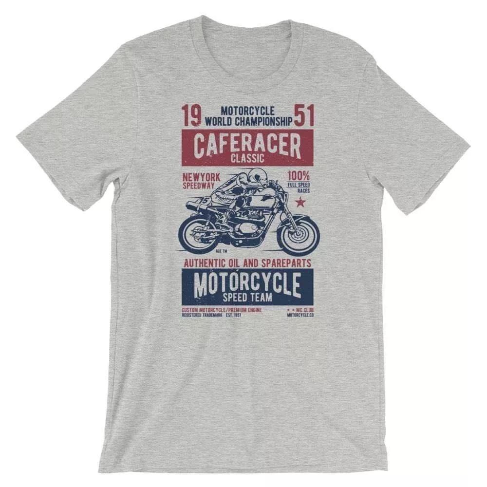 Футболка Caferacer Classic Race S чёрный