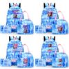 3Pcs/set Cartoon Anime Kpop Printed Backpack with Lunch Bag Pengcil Case Large Capacity Travel Bag for Teenager Girl Boy Bookbag Kid Gift Rucksak