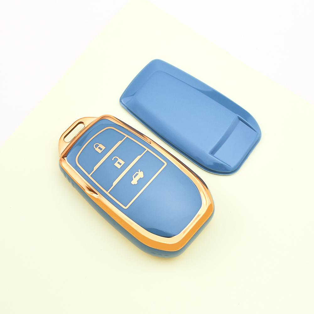 2 3 4 Buttons Shell Fob TPU Car Key Case Cover For Toyota Crown RAV4 Highland CHR Hilux Fortuner Land Cruiser 200 Camry Corolla