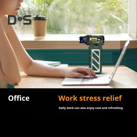 Elektryczny wentylator chłodzący do odkurzacza, mocny silnik bezszczotkowy, zmienna regulacja prędkości, kompaktowa konstrukcja, przenośny wentylator ręczny