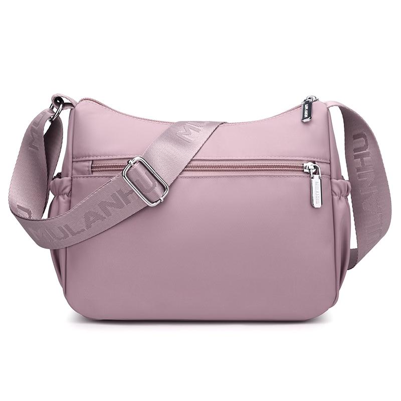 Shoulder Bag Women's Nylon Bag Middle-Aged Mother's Bag Multi-Compartment Wallet