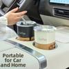 Leak-proof Portable Water Cup Heat-resistant Travel Coffee Mug Stainless Steel Coffee Cup  Travel