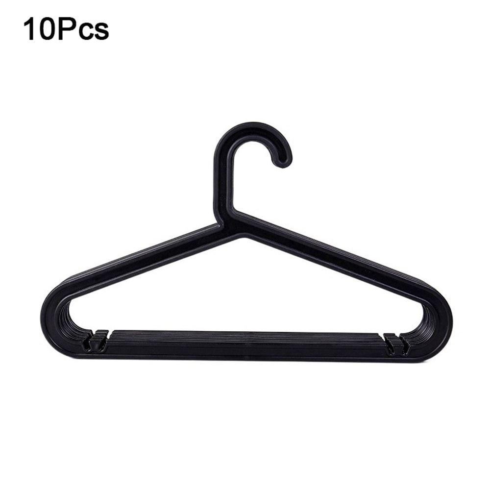 10Pcs Plastic Clothes Drying Rack Nordic Style Clothes Display Hangers Baby Hangers  Closet