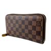 LOUIS VUITTON Zippy wallet Purse Brown Women used