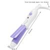 Mini Portable Deep Curly Bunches Ceramic Curling Heating Wave Curler Purple