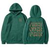 New Style Casual Sweatshirt For Women Plus Velvet Thick Warm Coat With Hood Printed Letters Women'S Fashion Trend