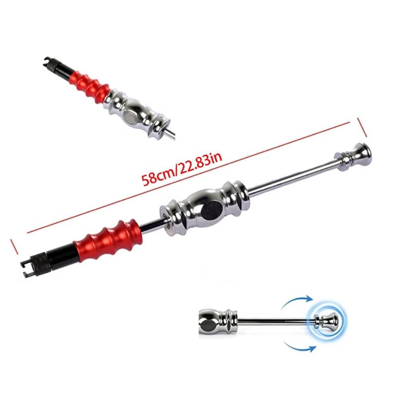 Manual Car Dents Pull Rod Tool for Auto Panel Repair, Metal Puller for Parking Impact Work, Low Speed Body Repair, and Garage Tasks