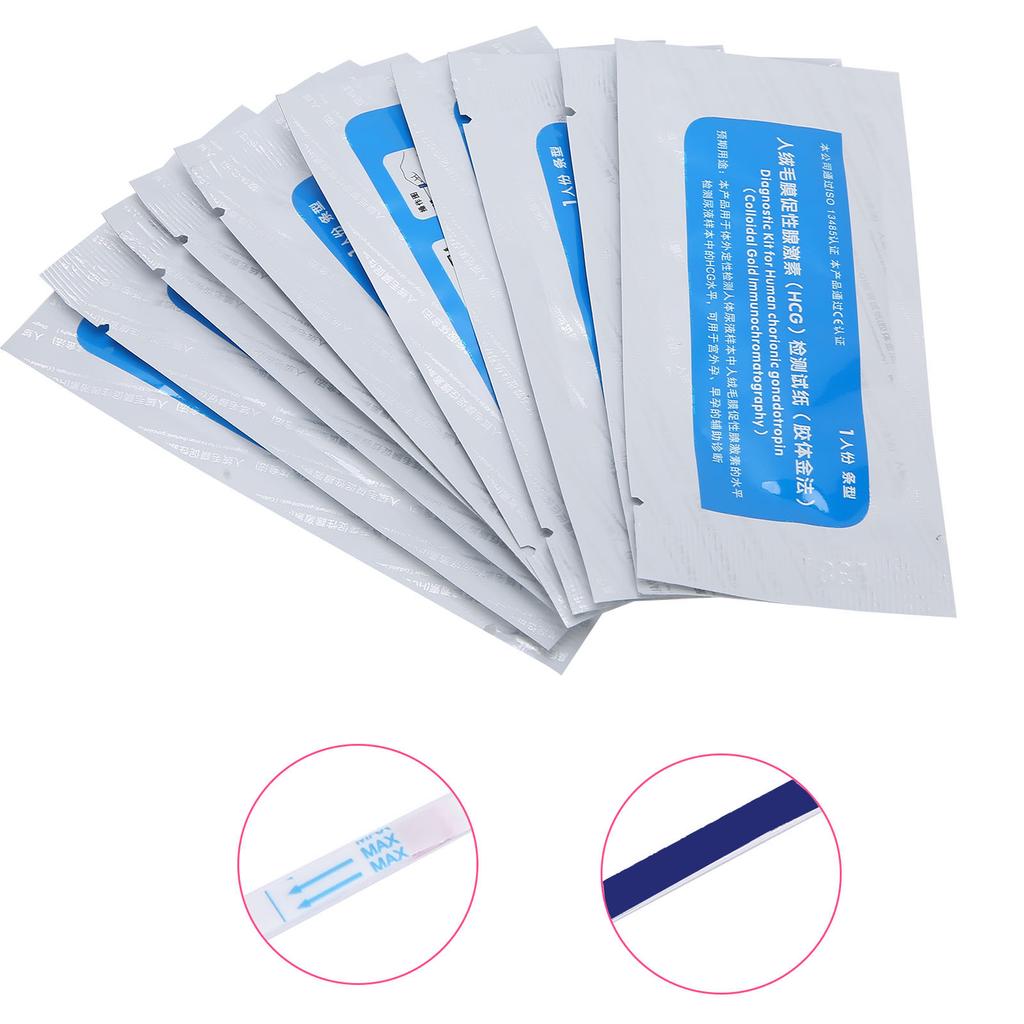 Women Pregnancy Test Strip Accurate Urine HCG Early Pregnancy Testing Detecting Strip