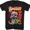 American Classics Killer Klowns from Outer Space Movie Killer Badges Japanese Print Adult Short Sleeve T Shirt Graphic Tees
