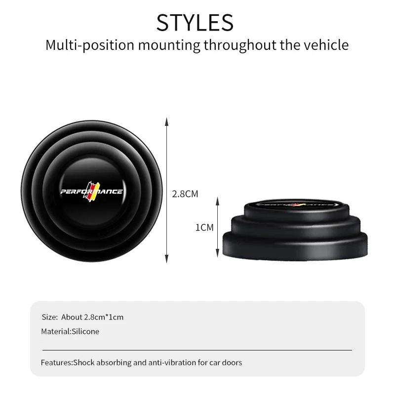 New Car Door Shock Absorber Stickers Soundproof For BMW X1 X2 X3 X4 X5 X6 X7 E46 E71 F16 G06 E70 E53 F15 G05 E84 F48 E83 F2