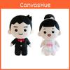 Bride Groom Plush Toys Couple Dolls Soft Short Romantic Home Decor Children Gift