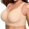 LetsJoli Women's Wire-Free Full Coverage Bra