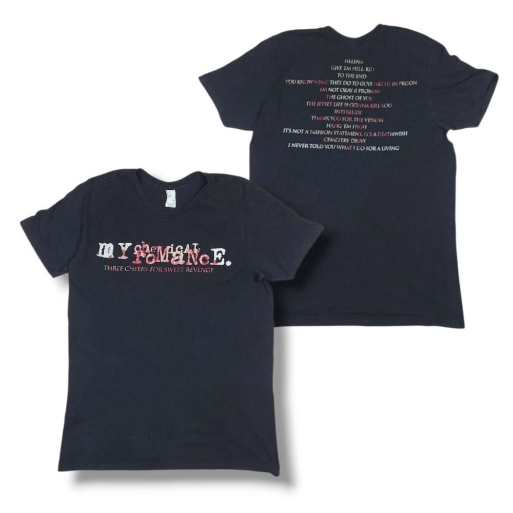 

My Chemical Romance Reprint Three Cheers For Sweet Revenge Album Unisex T-Shirt XXXL