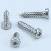 201 Stainless Steel Torx Thin-Head Self-Tapping Screw, Cylindrical Cuphead, M3/M4/M5/M6