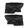 ONLY 3 Doors Car Soft Leather Door Armrest Panel Cover For VW Golf 5 MK5 2005 - 2009 2010 Door Armrest Panel Cover Sticker Trim