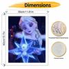Disney Elsa Olaf Oil Painting Kit Digital Painting Art Handmade Diy Home Room Decorations
