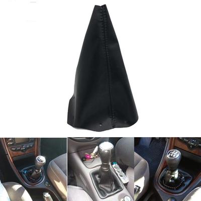PU Leather Gear Shift Knob Collar Accessories For Peugeot 106 206 207 301 306 307 308 2008 3008 508 for Citroen C1 C2 C3 C4 C5