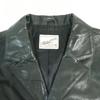 Baycrew La Totalite Leather Jacket Coat Women M Dark Olive(USED)