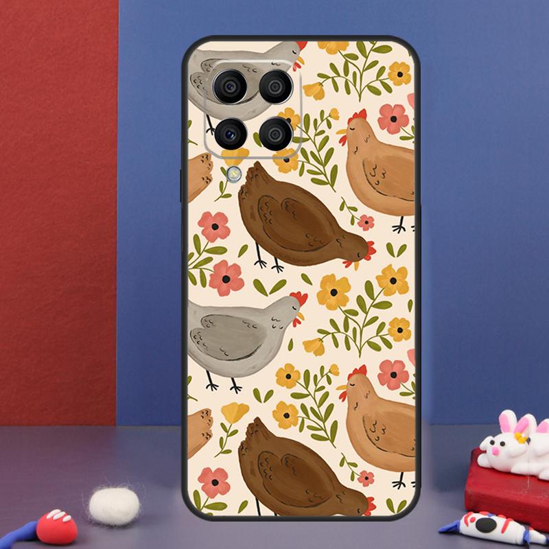 

Chicken Pattern Case For Samsung Galaxy M34 M14 M54 M13 M15 M36 M55 M35 M56 M16 M31 M11 M53 M12 M32 M52 M06 Samsung M11