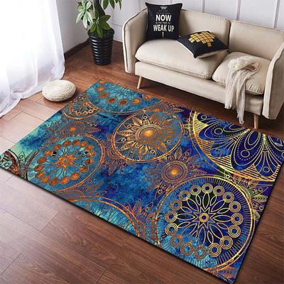 Bohemian Modern Geometry Large Carpet Area Rug Decor Gift Living Room Hallway Entrance Doormat