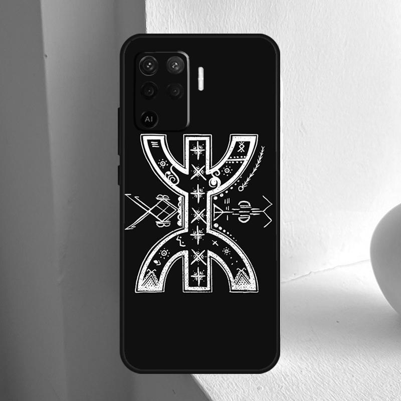 Amazigh Berber Flag For OPPO A96 A76 A16 A5 A6 Pro A15 A17 A57 A18 A38 A58 A78 A98 A54 A74 A94 A40 A60 A80 Case