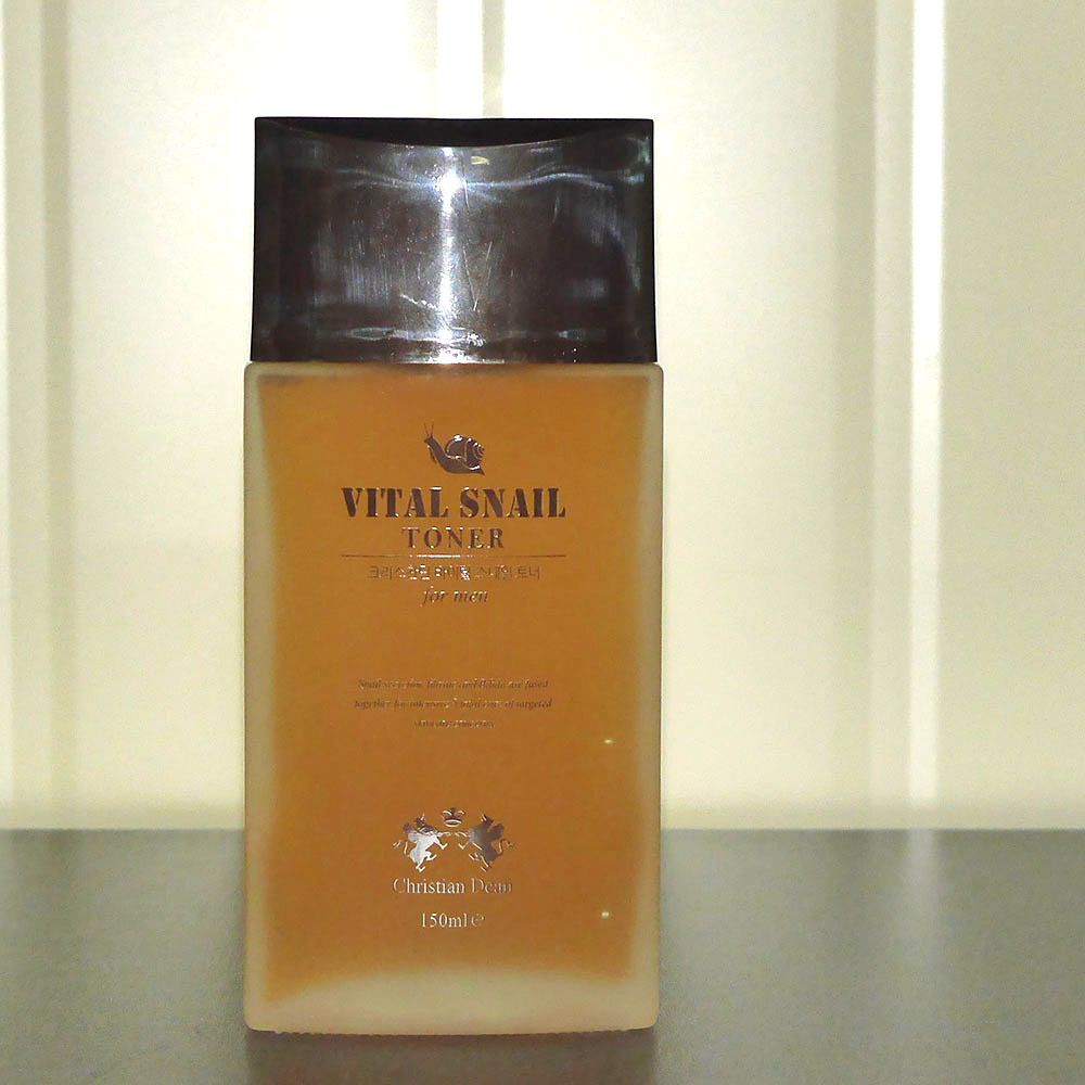 Men s cosmetics BVJQVAEW Homme Basic Snail Toner for Men 150ml