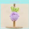 Adorable Creative Plush Vegetable Cabbage Keychain Toy Soft Doll And Bag Accessory