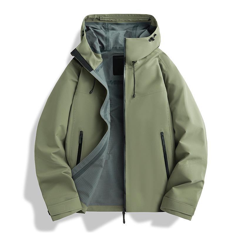 Mountain Series Unisex Windproof & Waterproof Lightweight Hiking Jacket 4XL