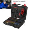 92Pcs/Set Car Multimeter Test Leads Kit Multi Function Electrical Relay Tester Probe Set Auto Diagnostic Tools 12V 24V