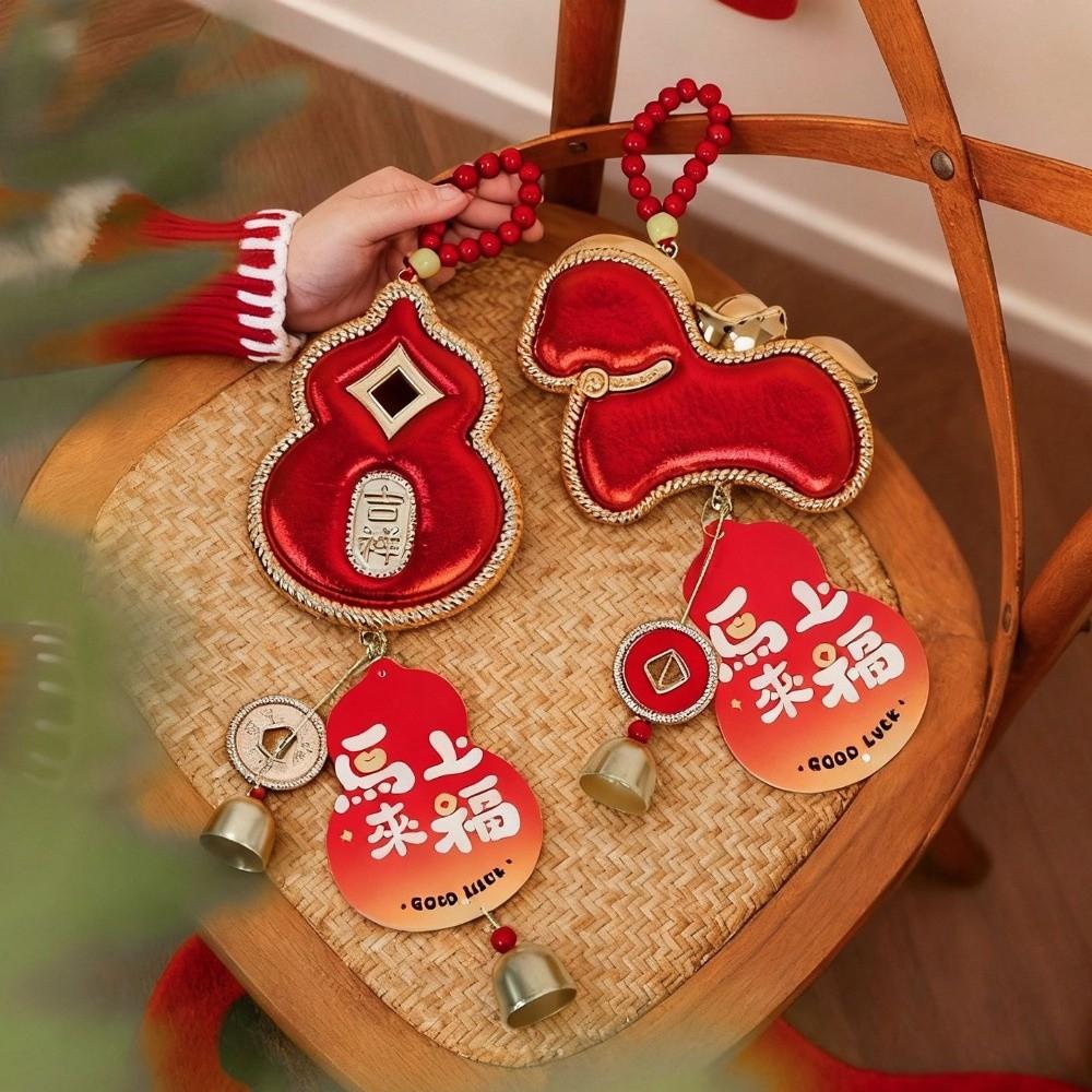 Horse Chinese New Year Decoration Gourd Shape Traditional Design Spring Festival Pendants Widely Use Good Fortune