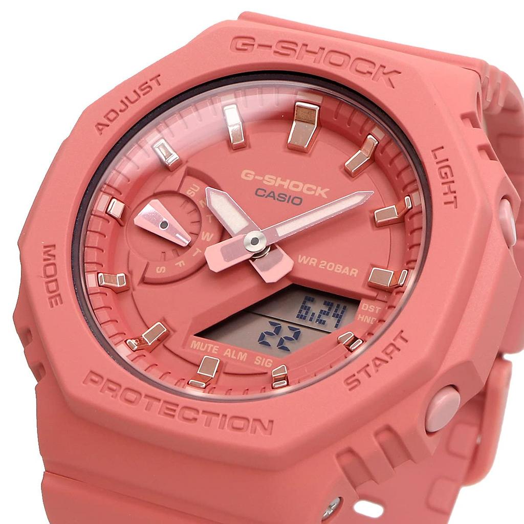 Casio Octagon Design Matte Salmon Pink G-SHOCK GMA-S2100-4A2 Men's/Women's