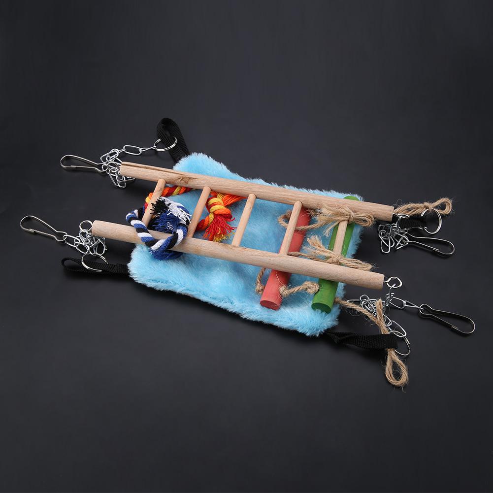 Small Animal Ferret Parrot Rat Bird Swing Rope Hanging Net Cage for Animal